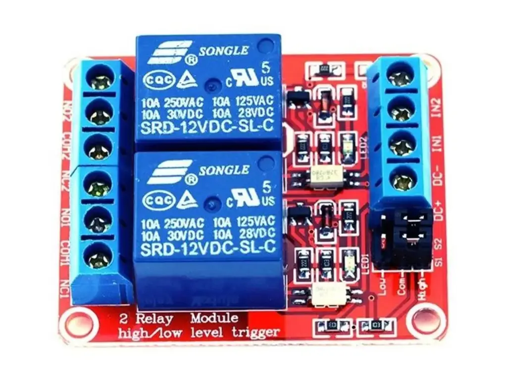 Relay Module | 2-Channel | 5V | 10A
